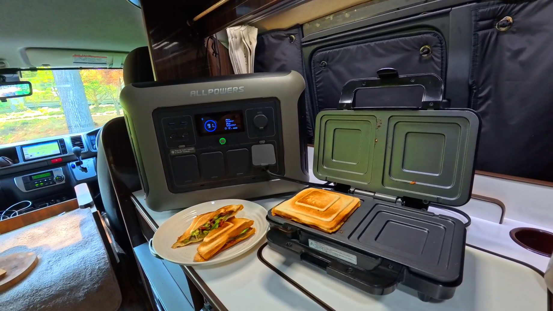 Can a Portable Power Station Run a Sandwich Maker