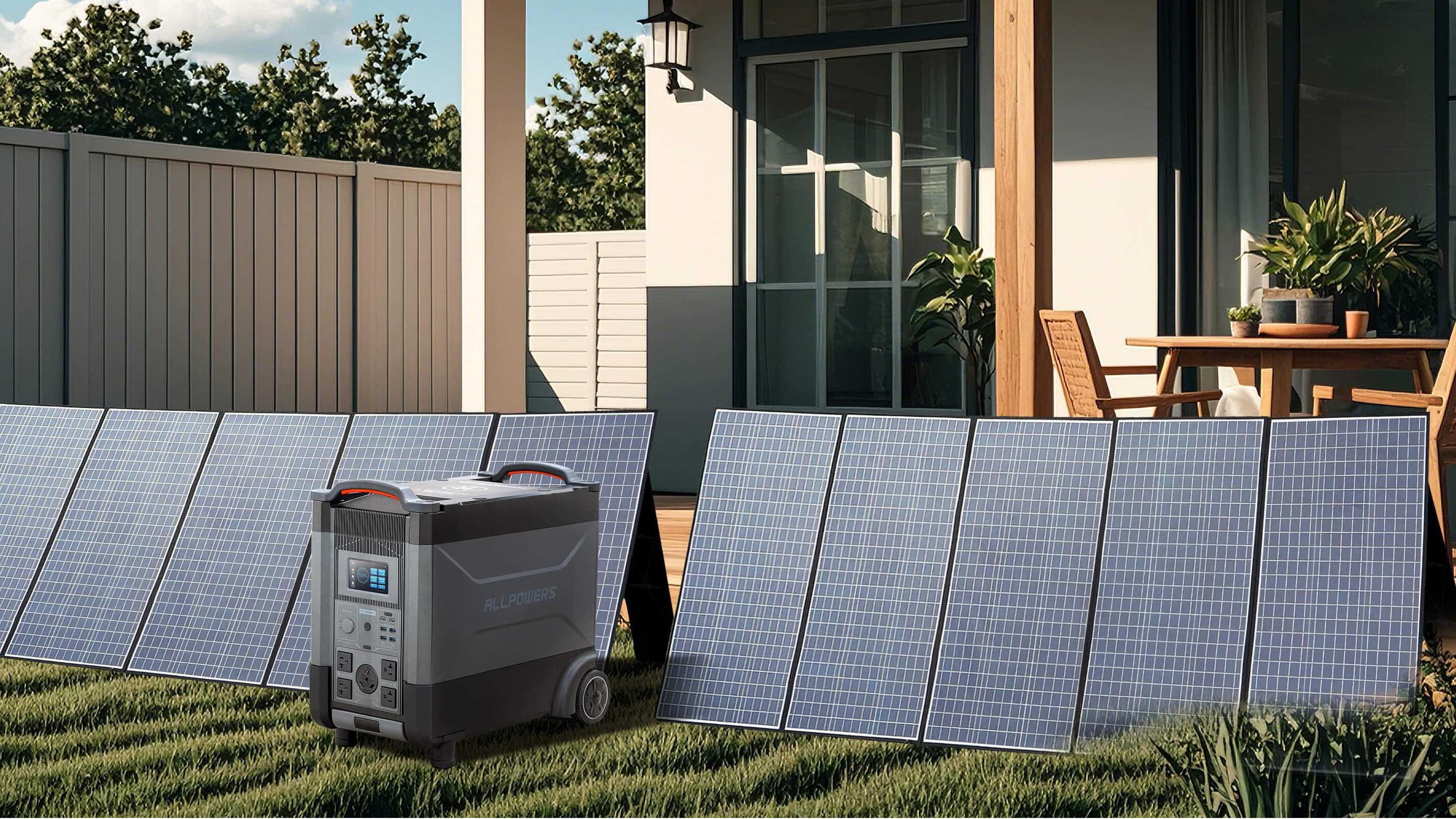 Can a Solar Generator Power a House
