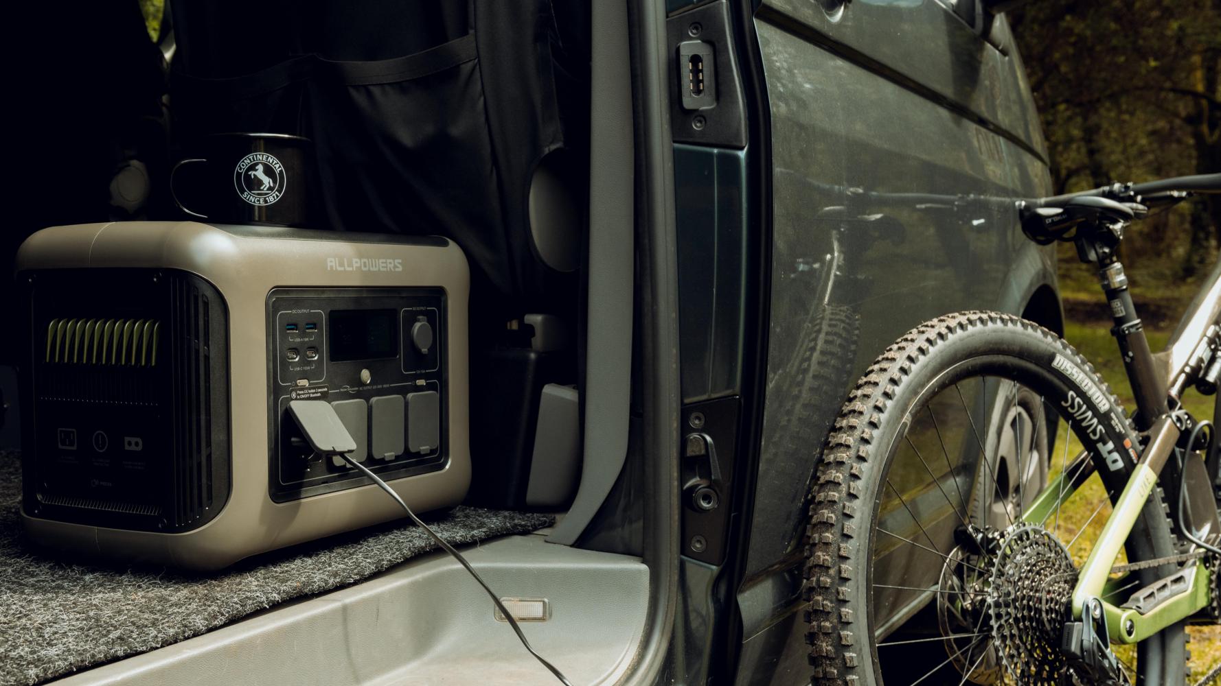 How to Charge an eBike While Camping