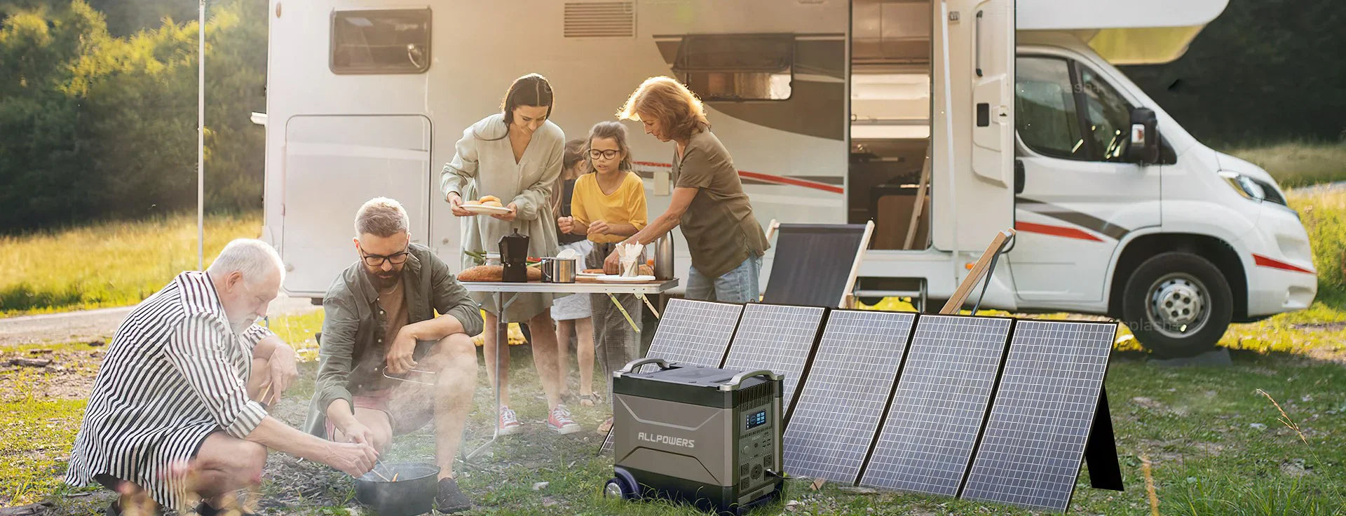 Solar Generator For RV 30 Amp