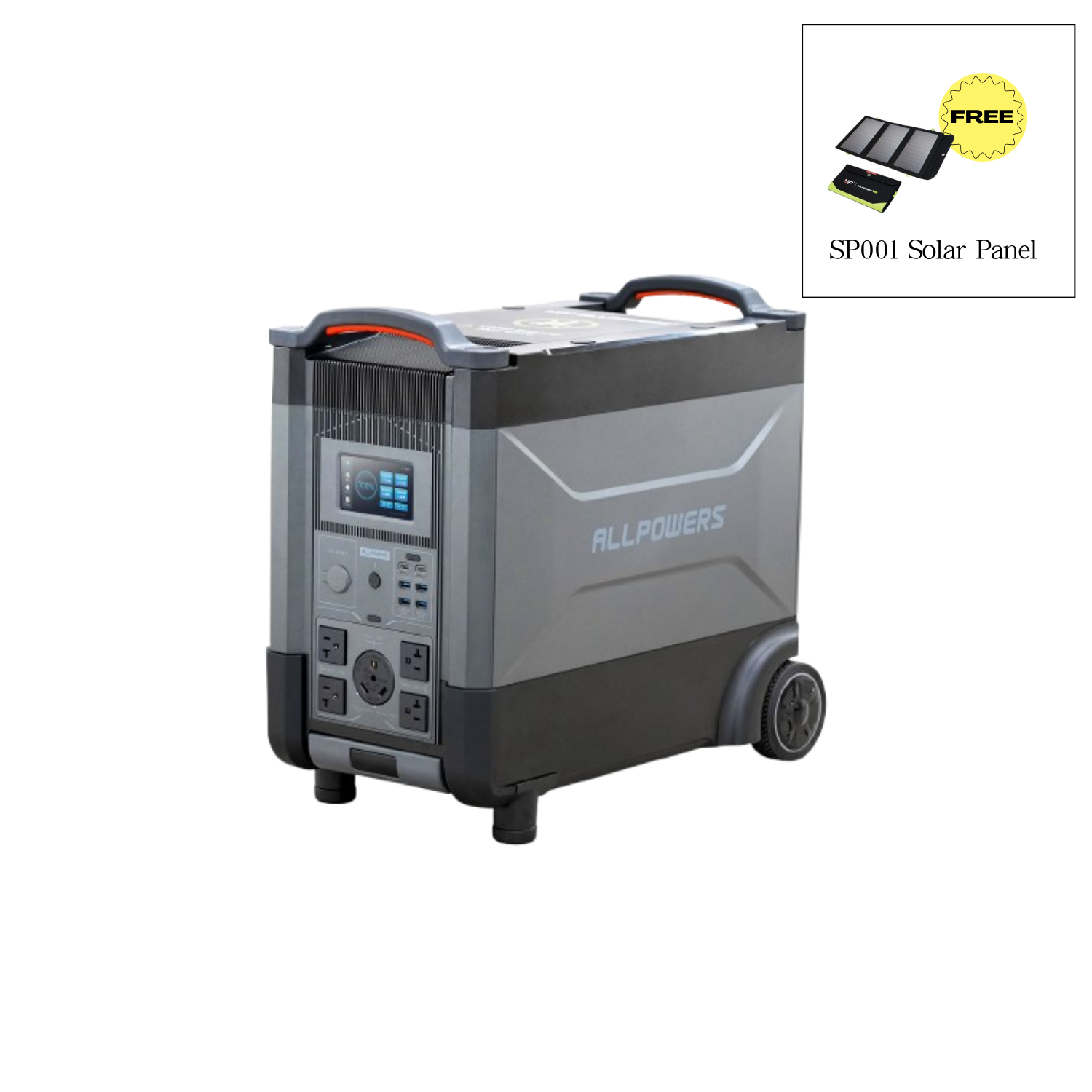 ALLPOWERS R4000 Portable Power Station 3600W 3456Wh