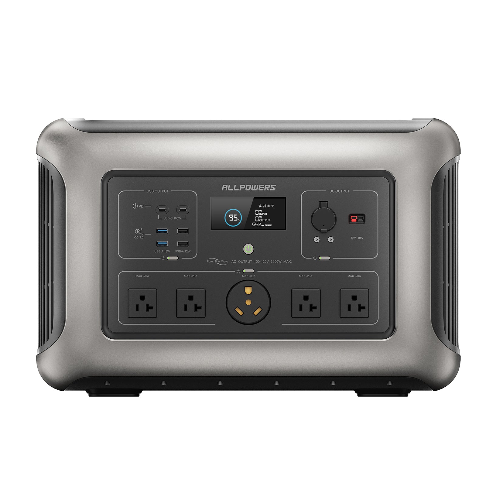Centrale électrique portable ALLPOWERS R600—600W, 299Wh avec batterie  LiFeP04