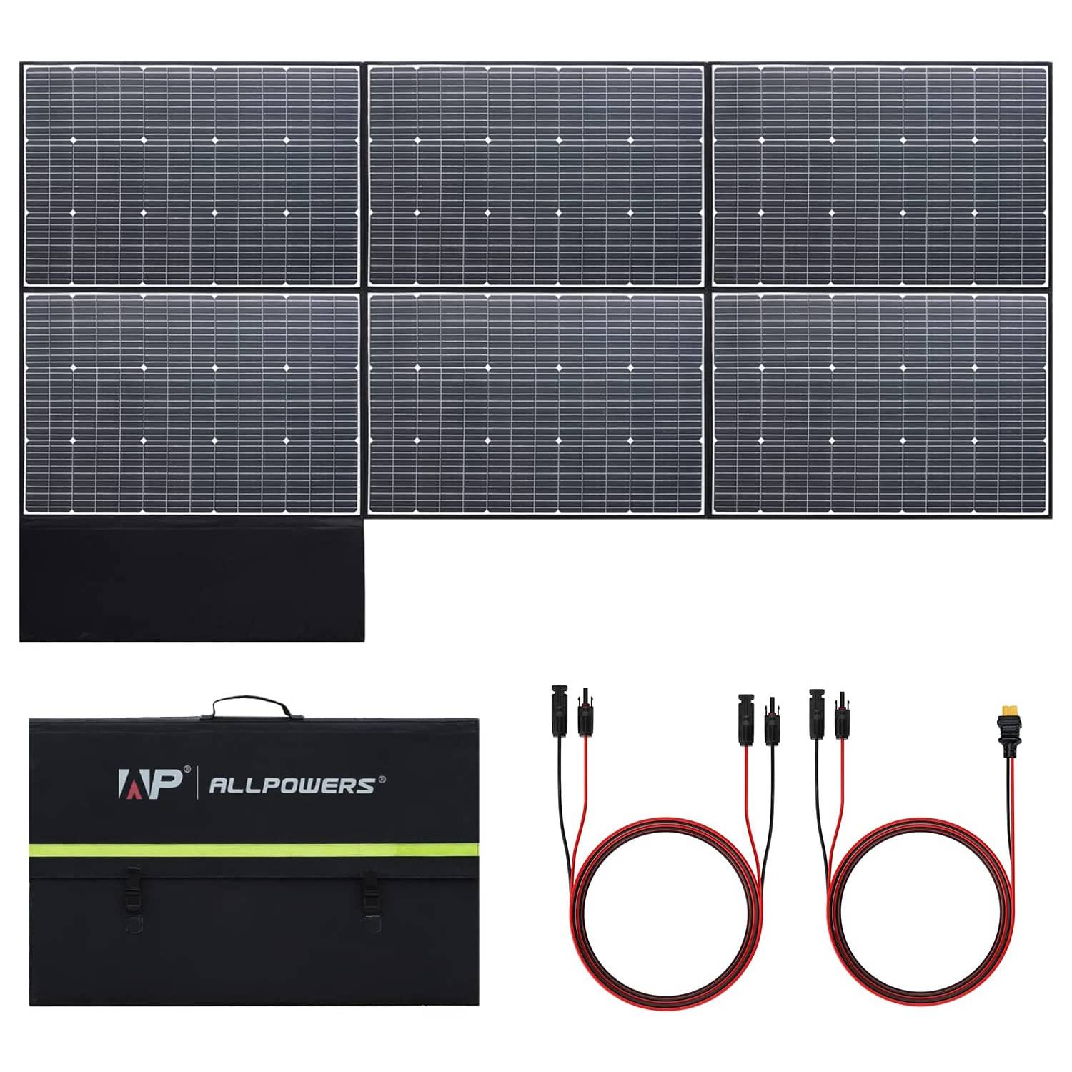 ALLPOWERS R2500 + 600W Solar Panel | 2500W Solar Generator Kit