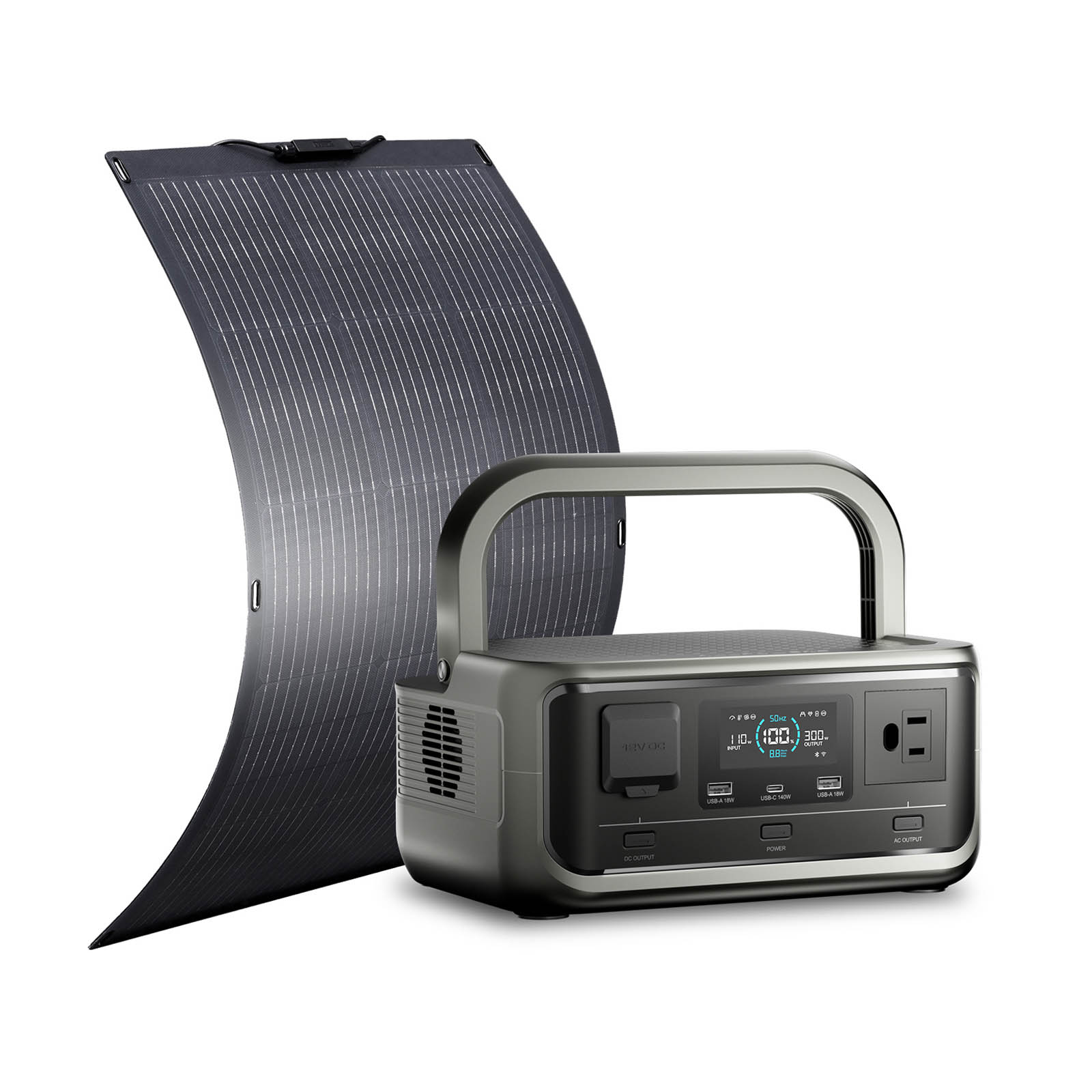 ALLPOWERS VOLIX P300 + 100W Solar Panel