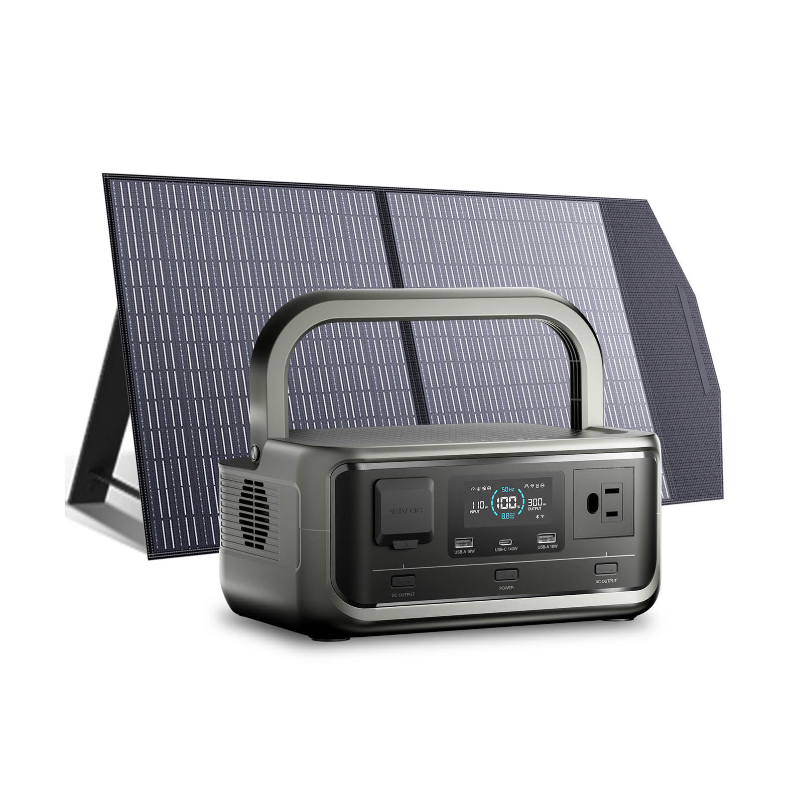 ALLPOWERS VOLIX P300 + 100W Solar Panel