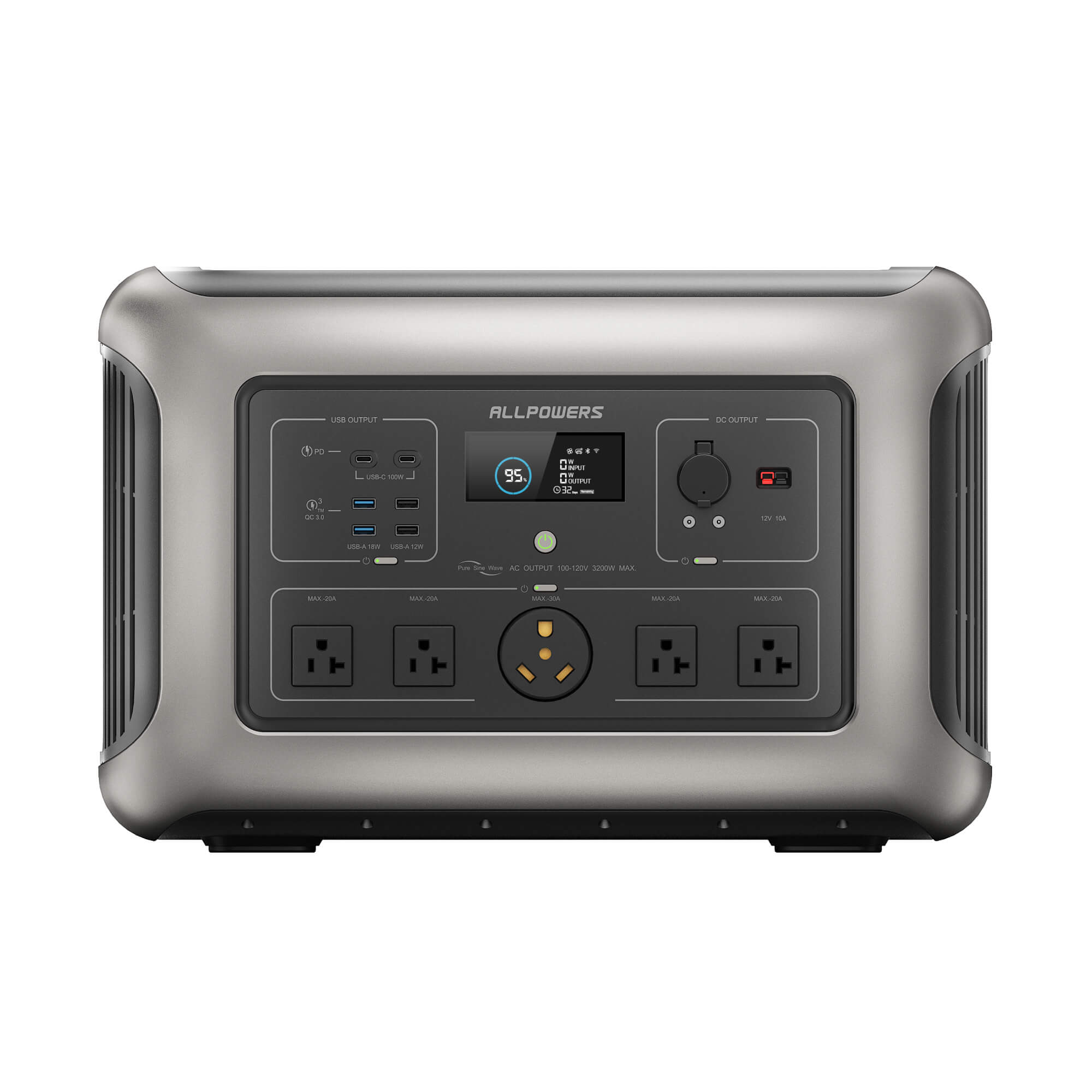 ALLPOWERS R3500 Home Backup Power Station | 3200W 3168Wh