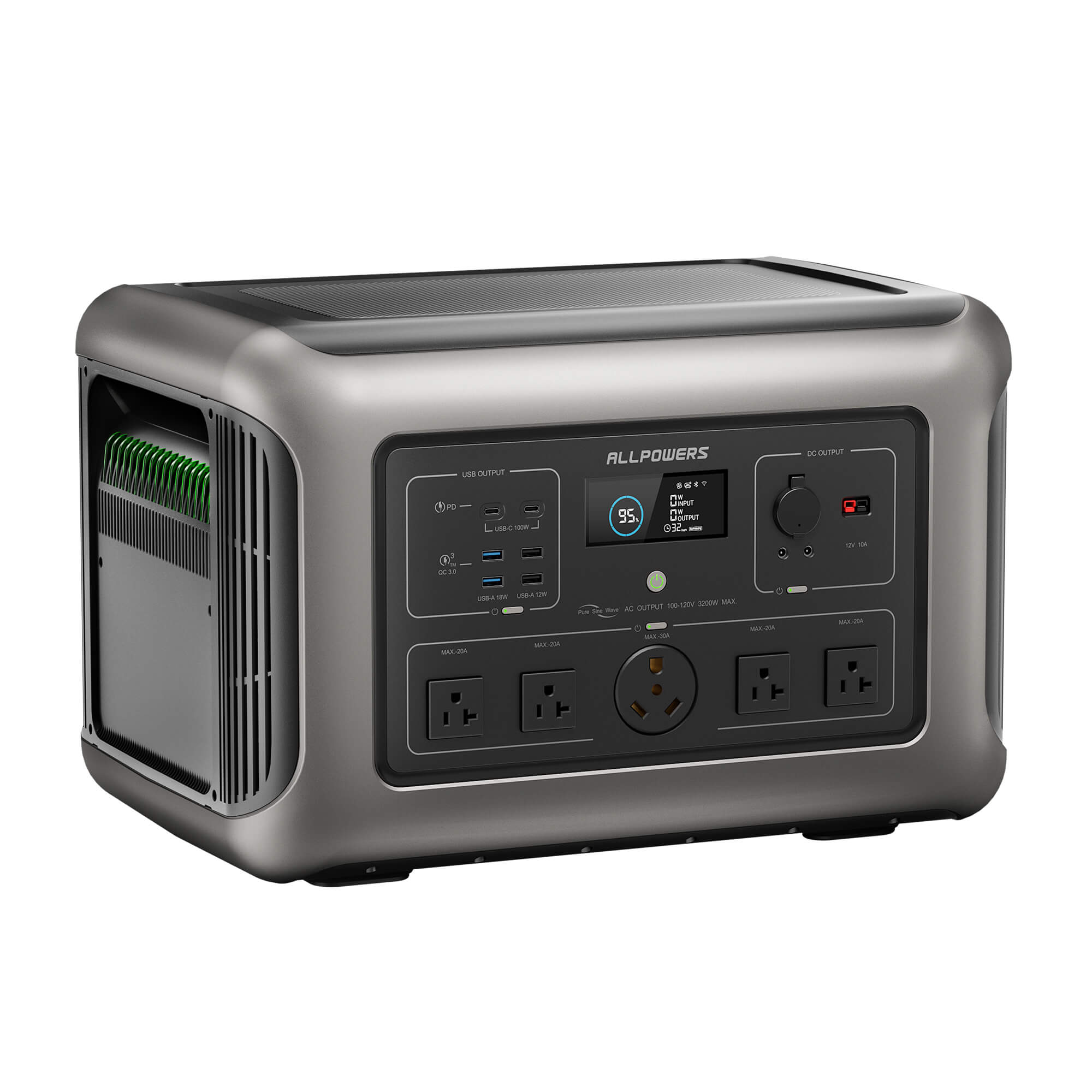 ALLPOWERS R3500 Home Backup Power Station | 3200W 3168Wh