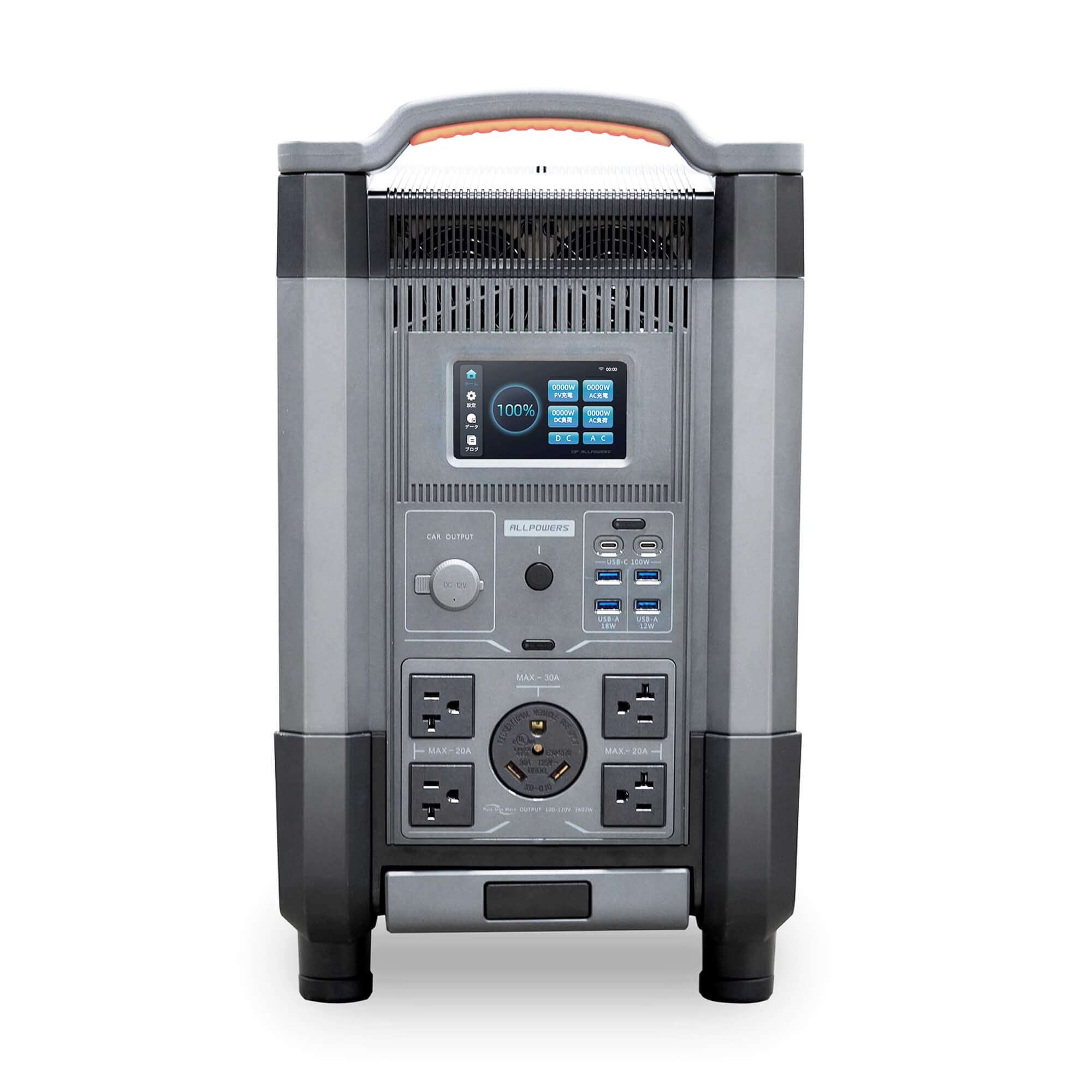 ALLPOWERS R4000 Portable Power Station | 4000W 3456Wh