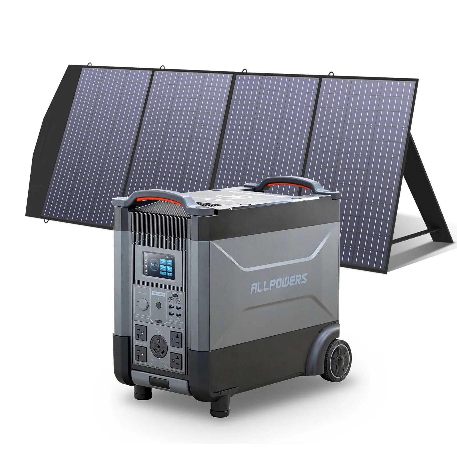 ALLPOWERS Solar Generator Kit 3600W (R4000 + SP033 200W Solar Panel)