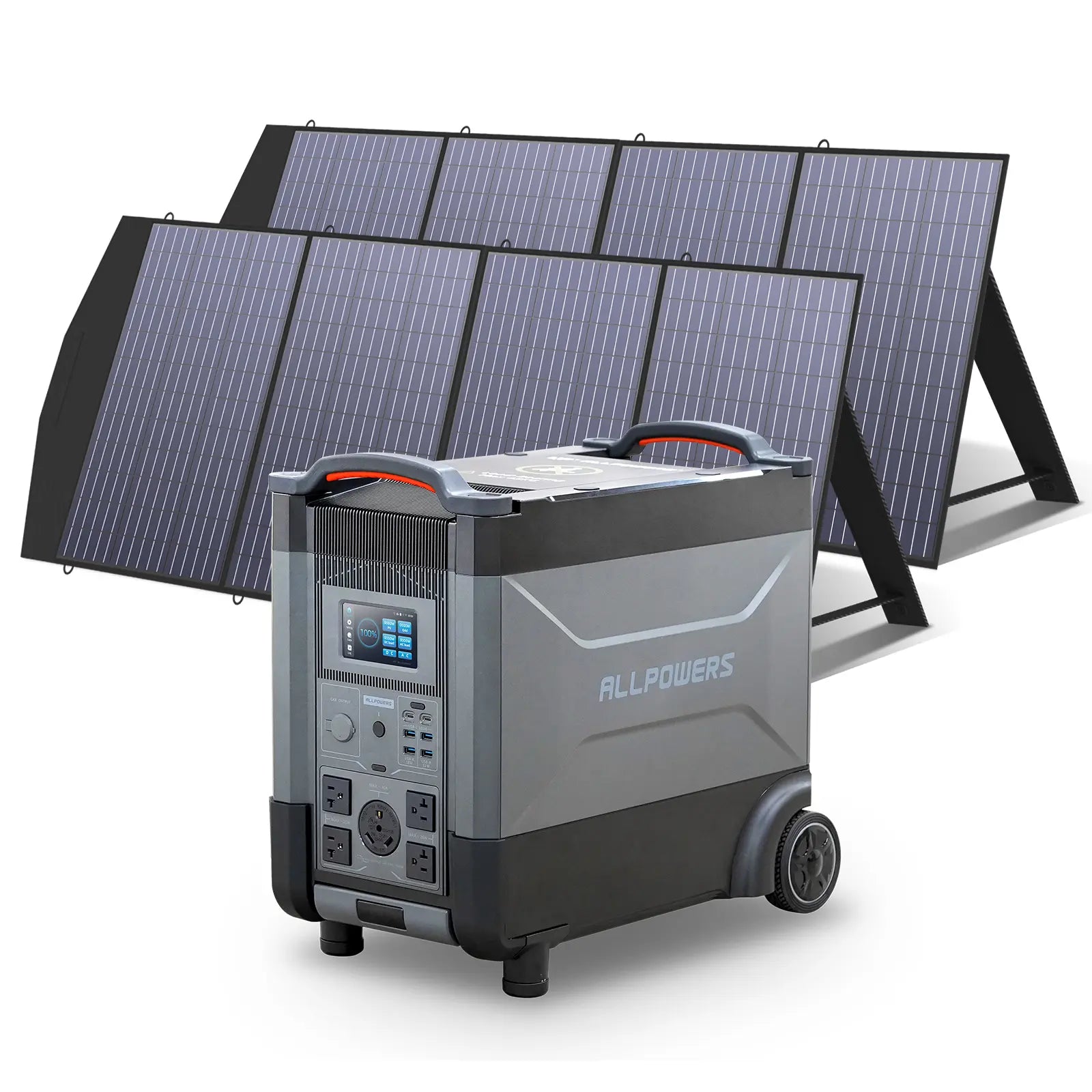 ALLPOWERS Solar Generator Kit 3600W (R4000 + SP033 200W Solar Panel)