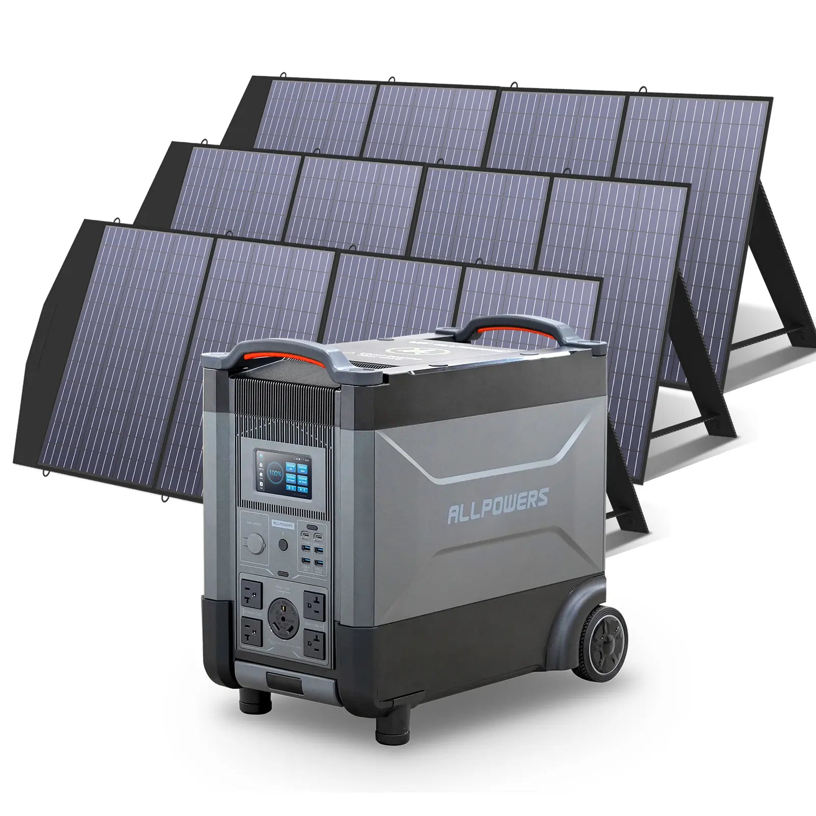 ALLPOWERS Solar Generator Kit 3600W (R4000 + SP033 200W Solar Panel)