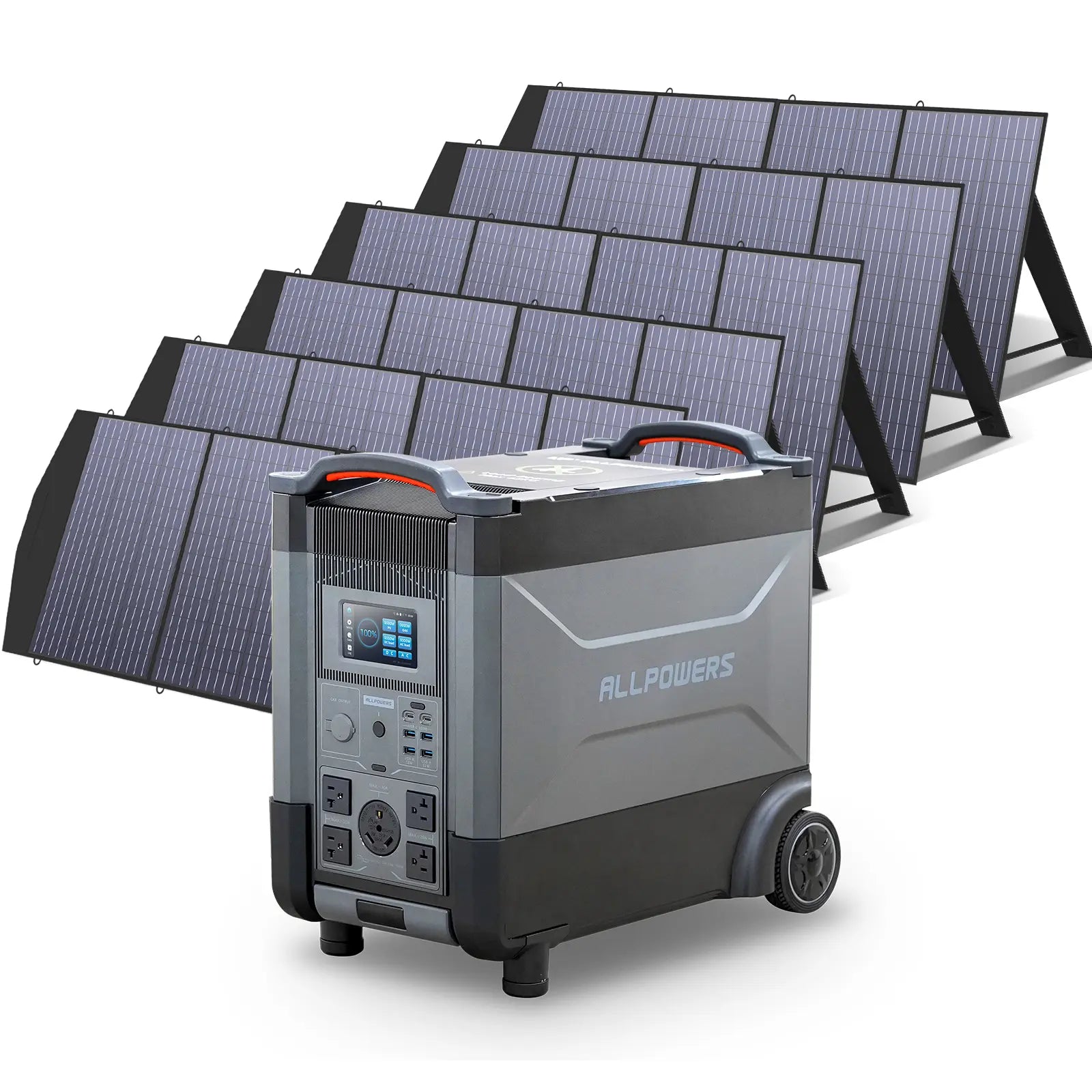 ALLPOWERS Solar Generator Kit 3600W (R4000 + SP033 200W Solar Panel)