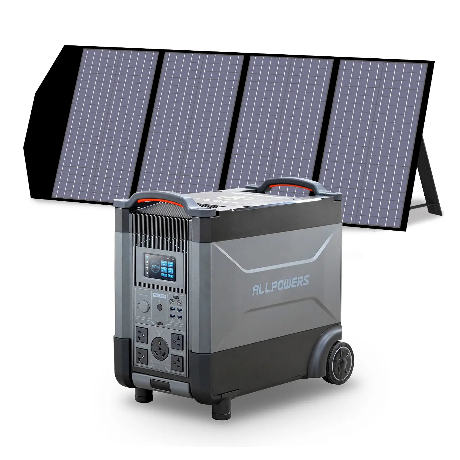 ALLPOWERS Solar Generator Kit 3600W (R4000 + SP029 140W Solar Panel)