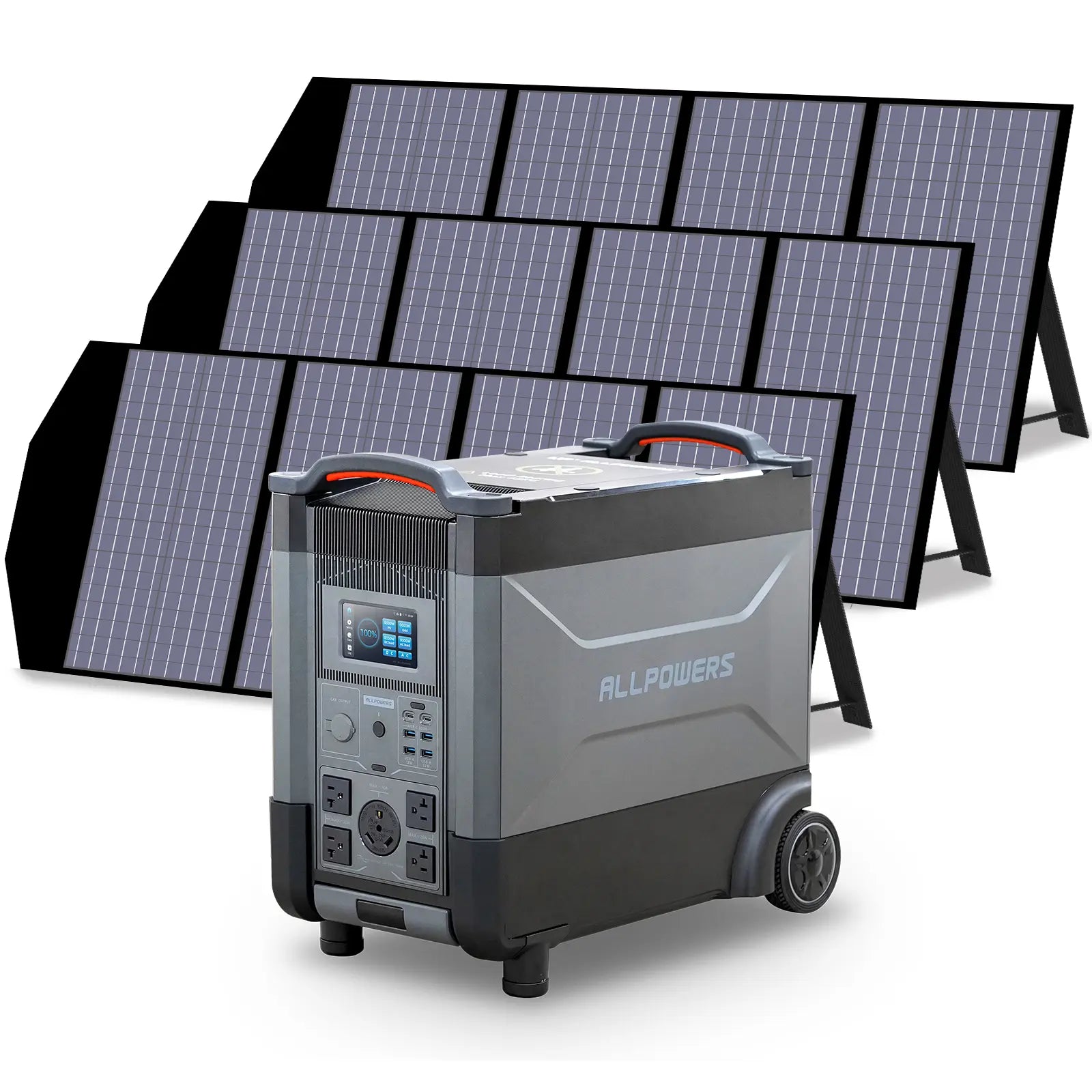 ALLPOWERS Solar Generator Kit 3600W (R4000 + SP029 140W Solar Panel)