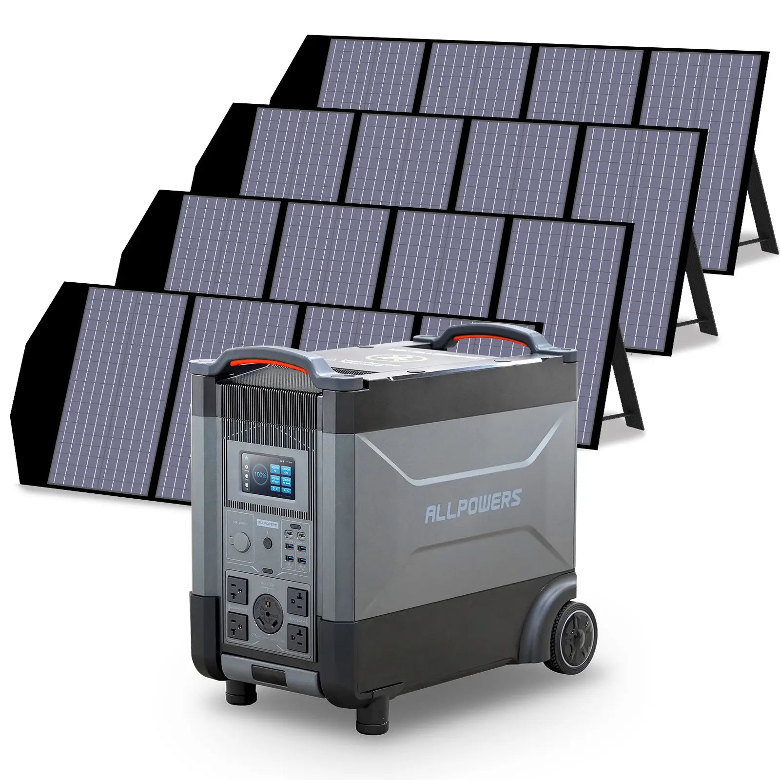 ALLPOWERS Solar Generator Kit 3600W (R4000 + SP029 140W Solar Panel)