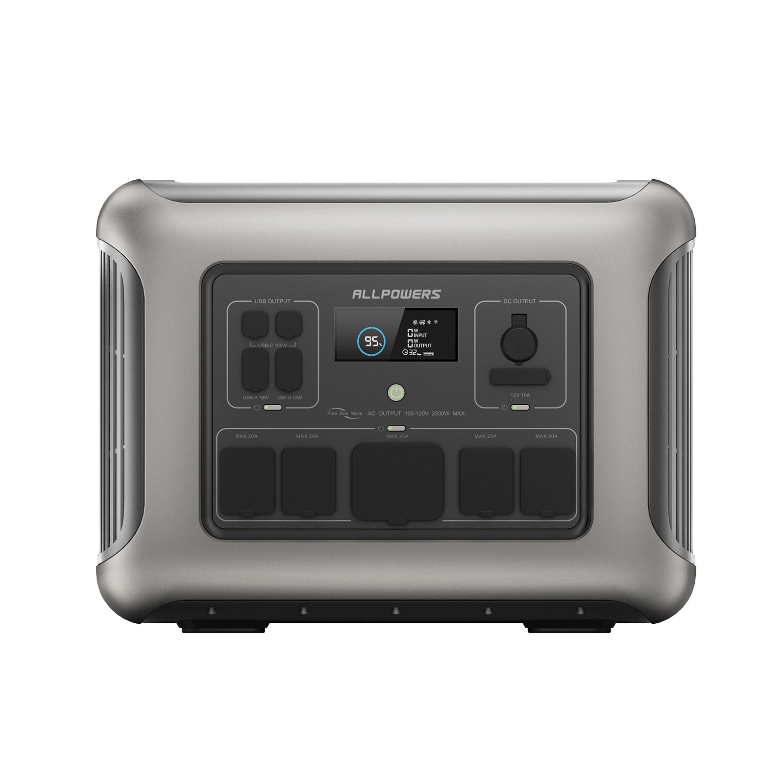 ALLPOWERS R2500 Portable Power Station 2500W 2016Wh LiFePO4 Battery