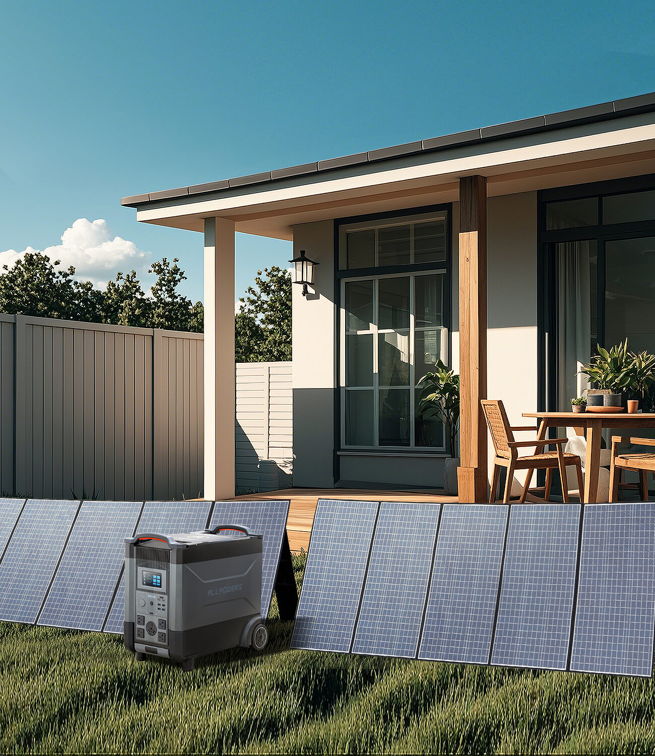 ALLPOWERS R4000 Portable Power Stations And Solar Panel
