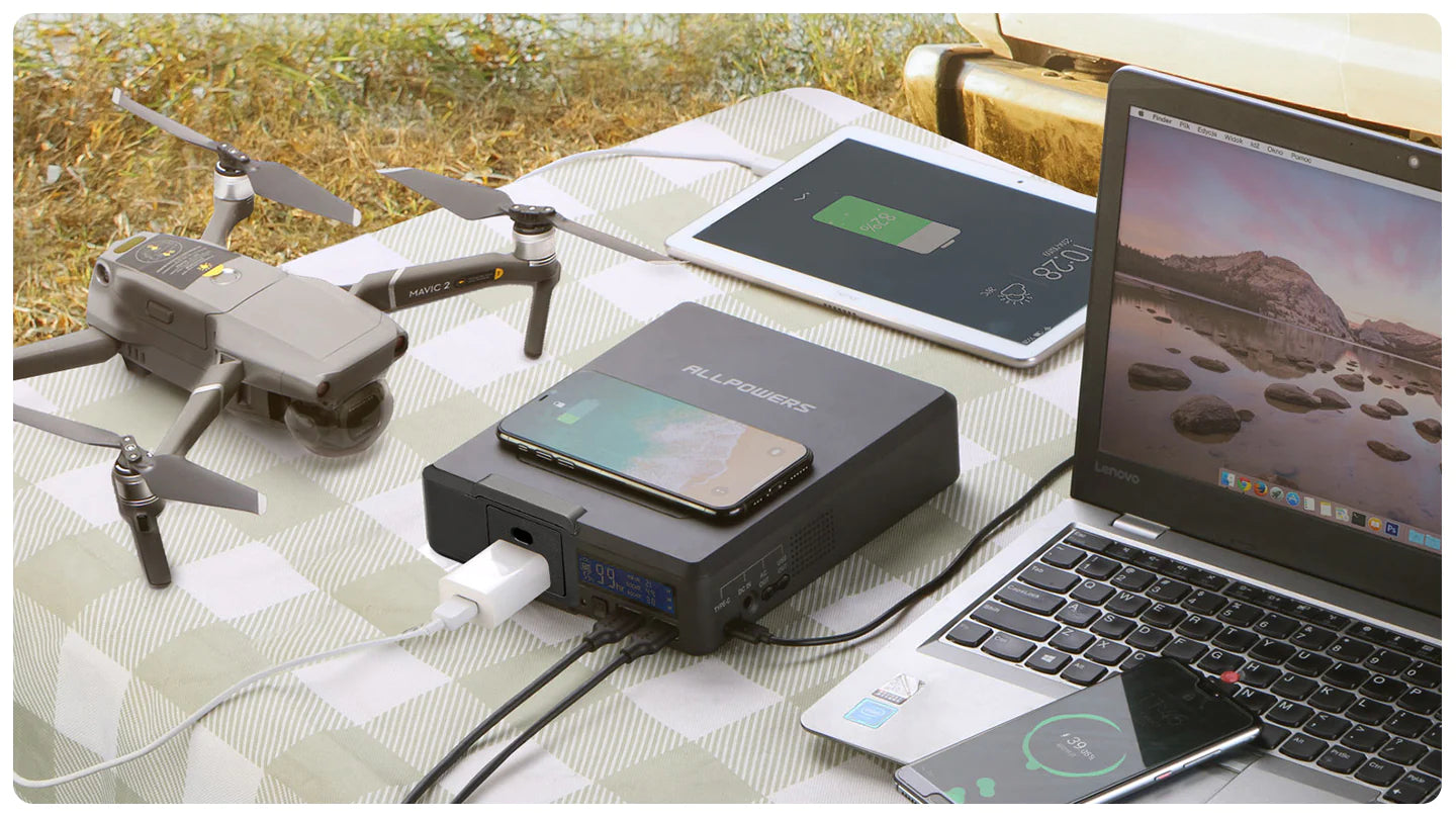 Power Up to 5 Devices simultaneously