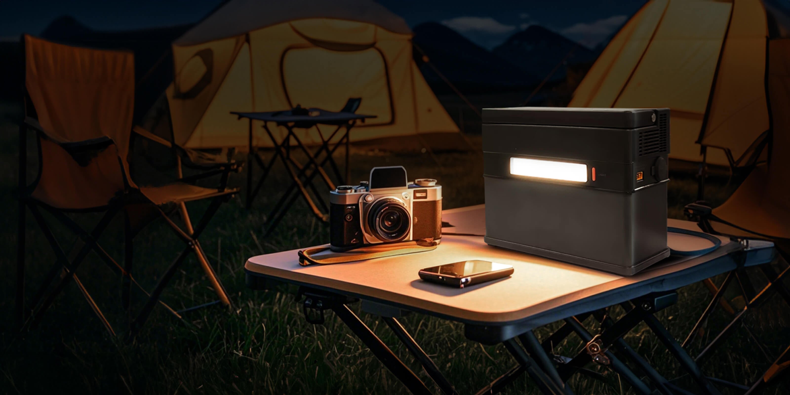 2 LED flashlights