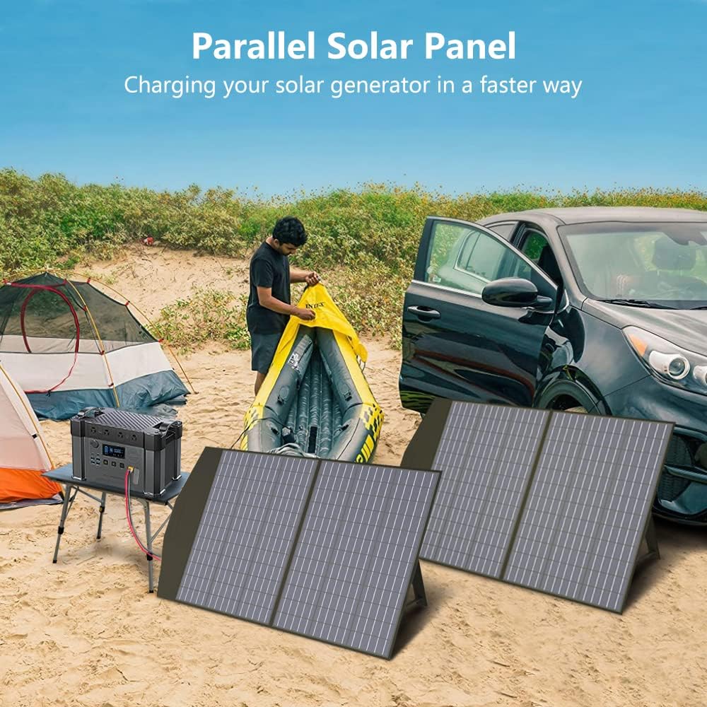 ALLPOWERS Solar Generator Kit 3600W (R4000 + SP027 100W Solar Panel)