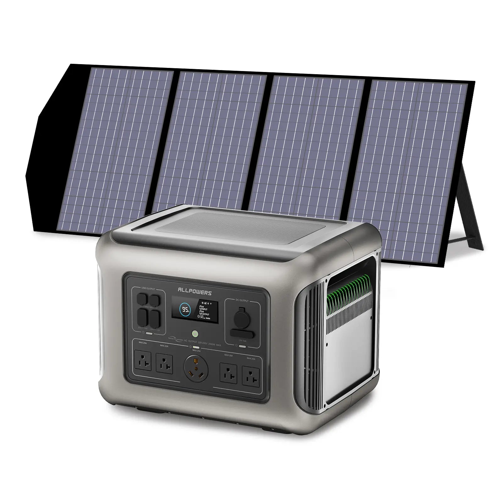 ALLPOWERS Portable Power Station R600 299Wh LiFeP04 Solar Inverter