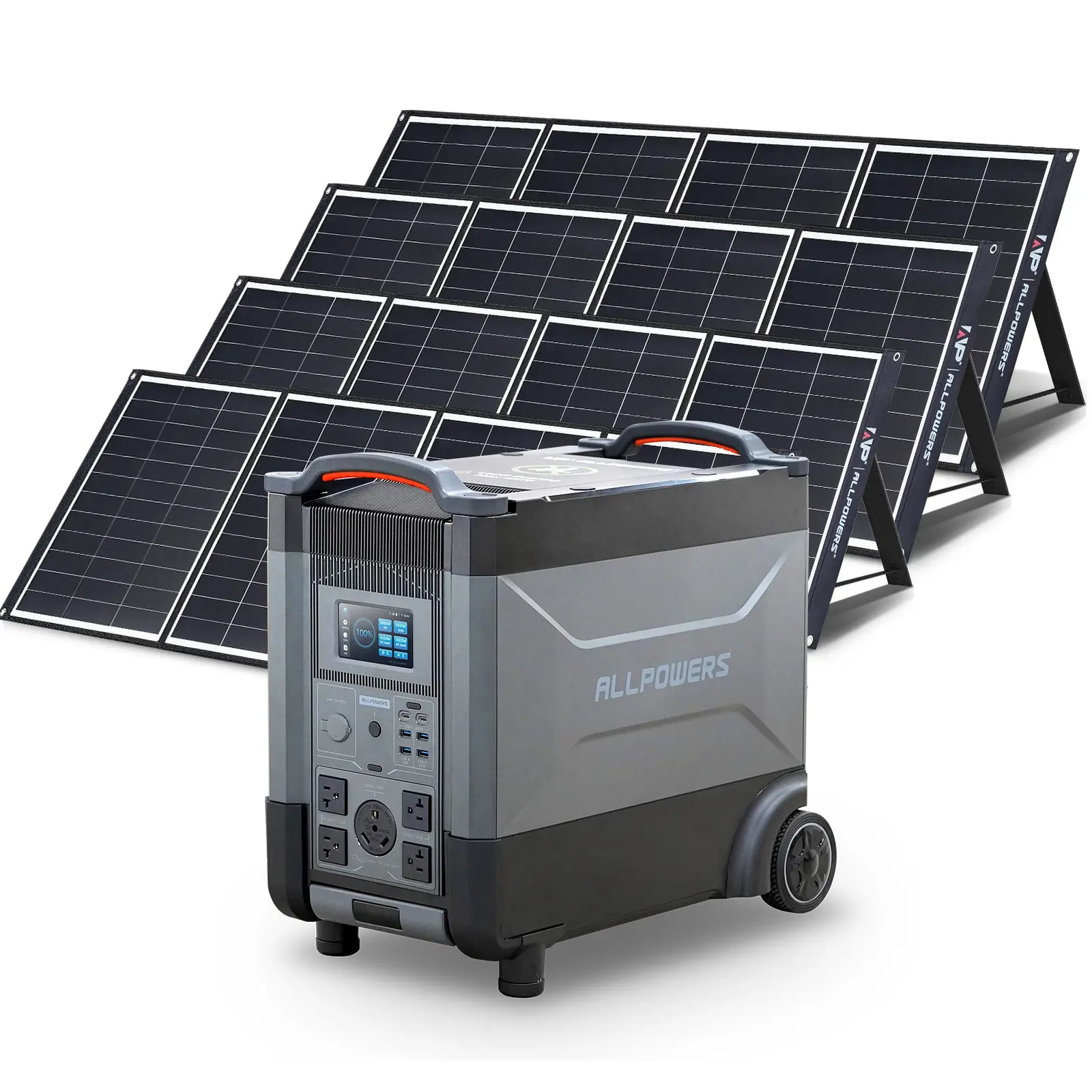 ALLPOWERS Solar Generator Kit 3600W (R4000 + SP035 200W Solar Panel)