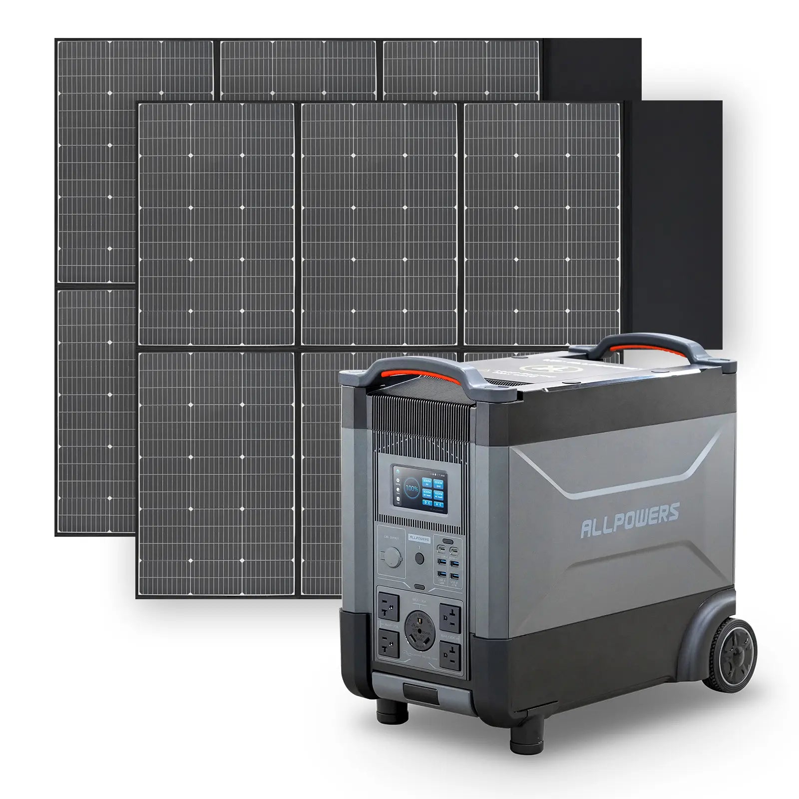 ALLPOWERS Solar Generator Kit 3600W (R4000 + SP039 600W Solar Panel)
