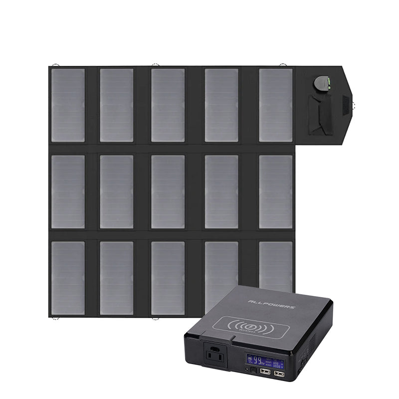 ALLPOWERS S200 with Solar Panel