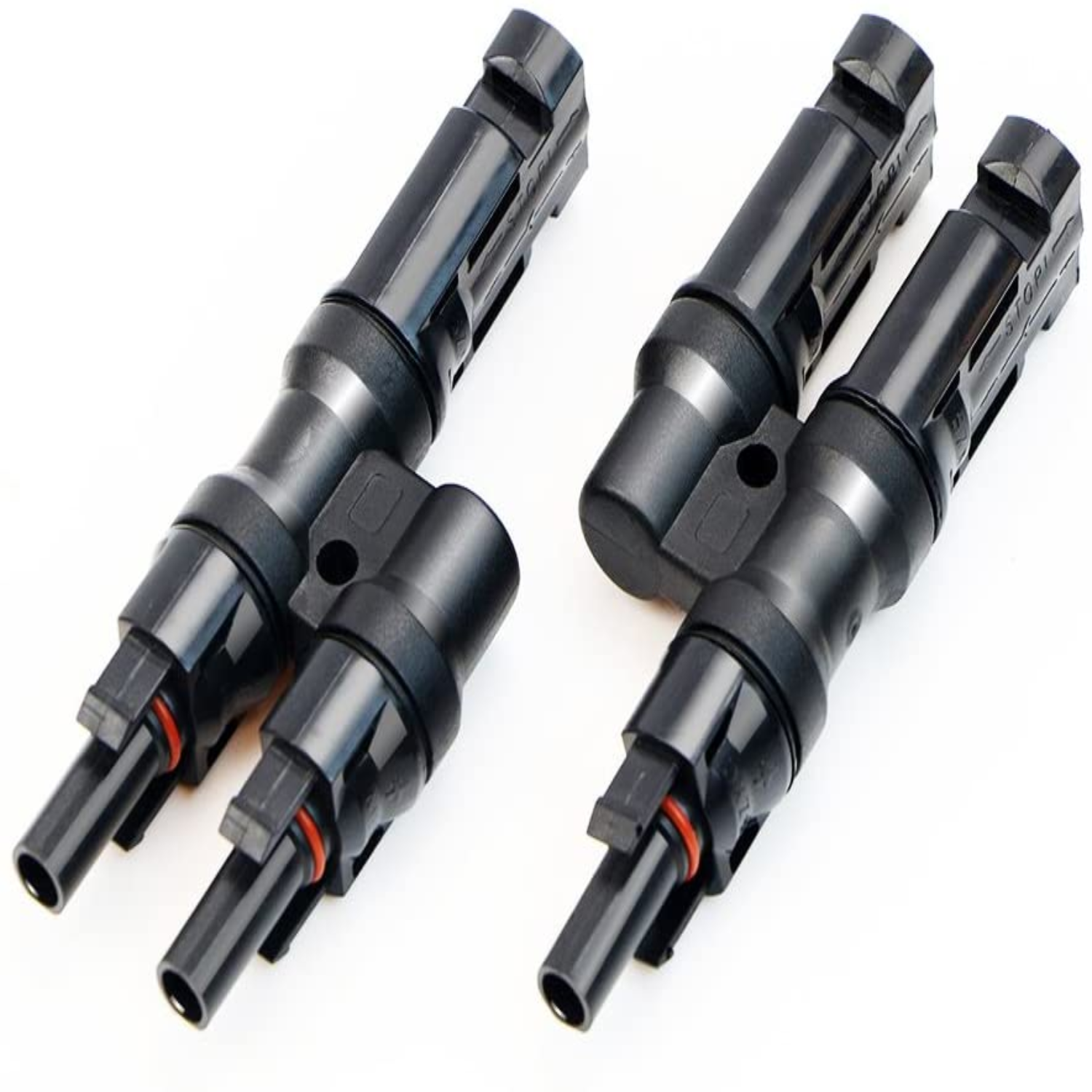 ALLPOWERS Solar connector Branch Y type Connectors in Pair MMF+FFM for Parallel Connection Between Solar Panels