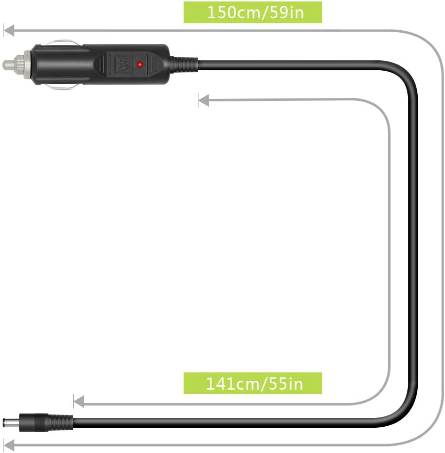 ALLPOWERS Car Cigarette Lighter Cable