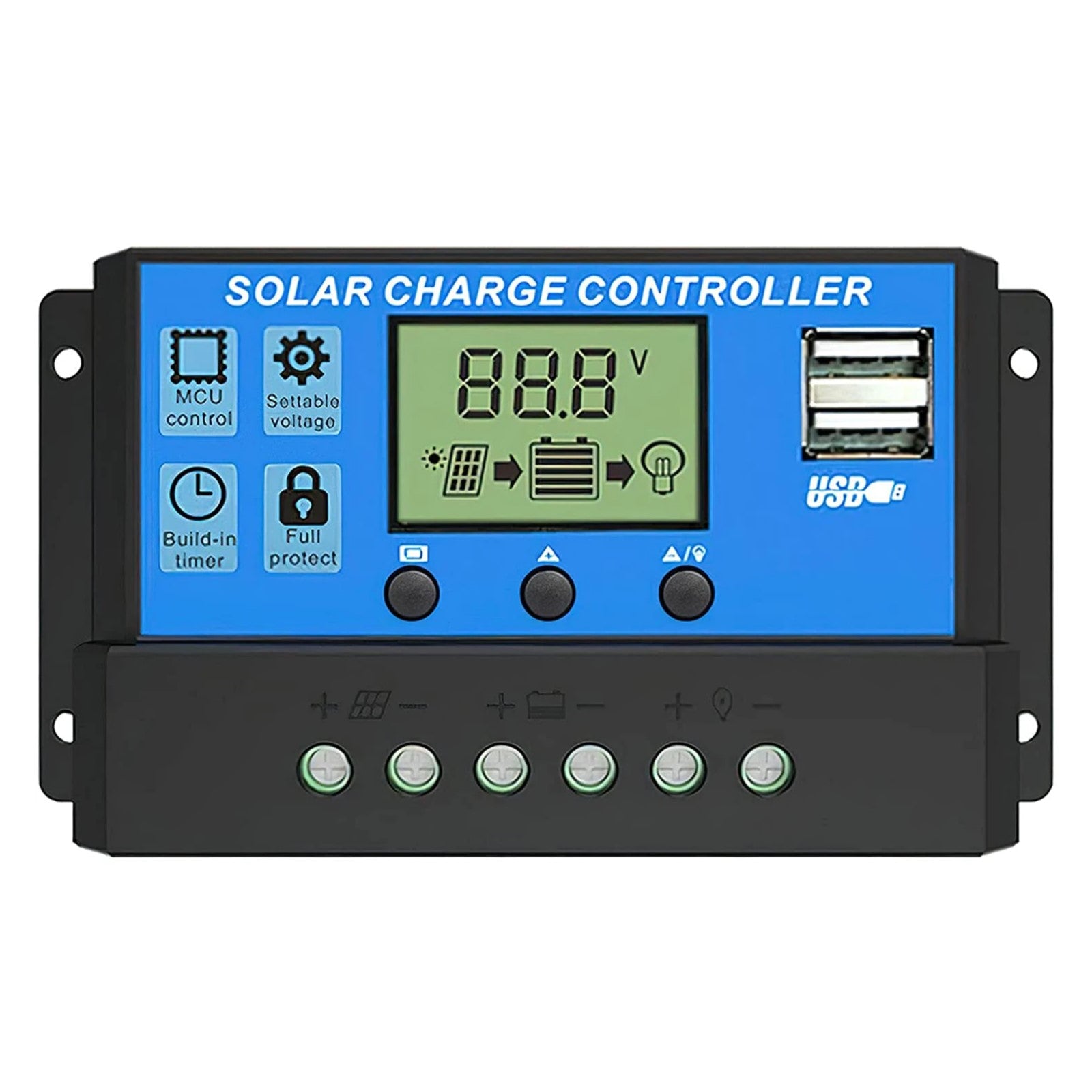 ALLPOWERS 30 Amp Solar Charge Controller