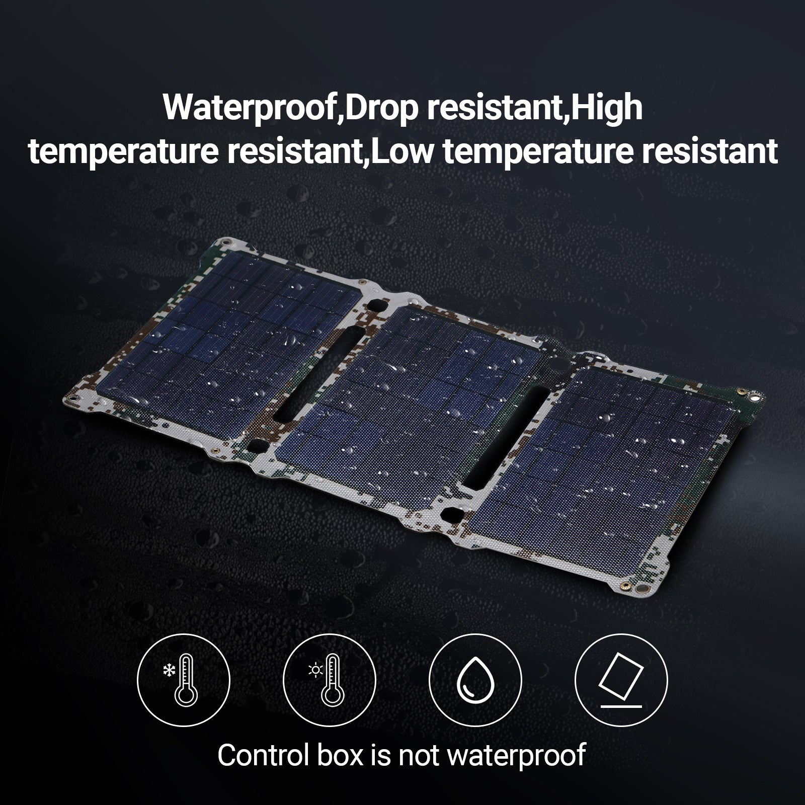 ALLPOWERS 5V 21W Camouflage Solar Panel