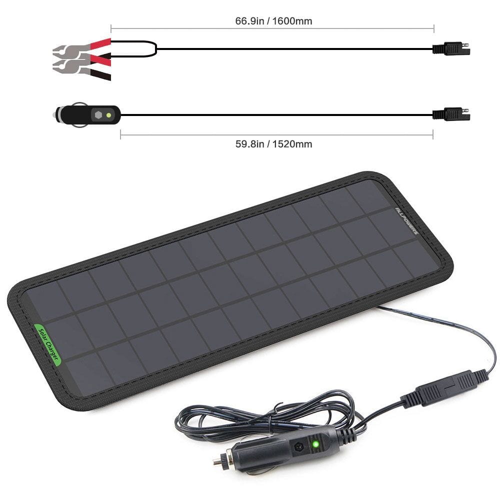 ALLPOWERS 7.5W Solar Car Battery Charger ALLPOWERS 7.5W Solar Car Battery Charger