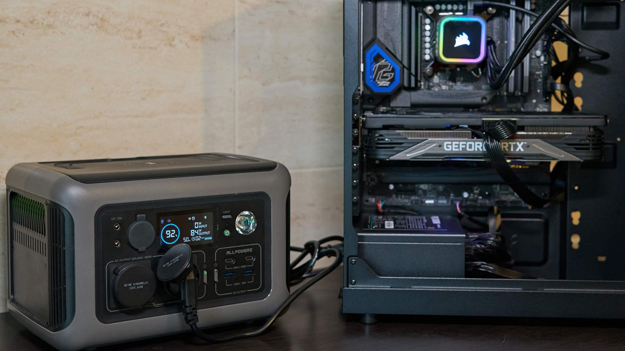 Can a Portable Power Station Run a Desktop Computer