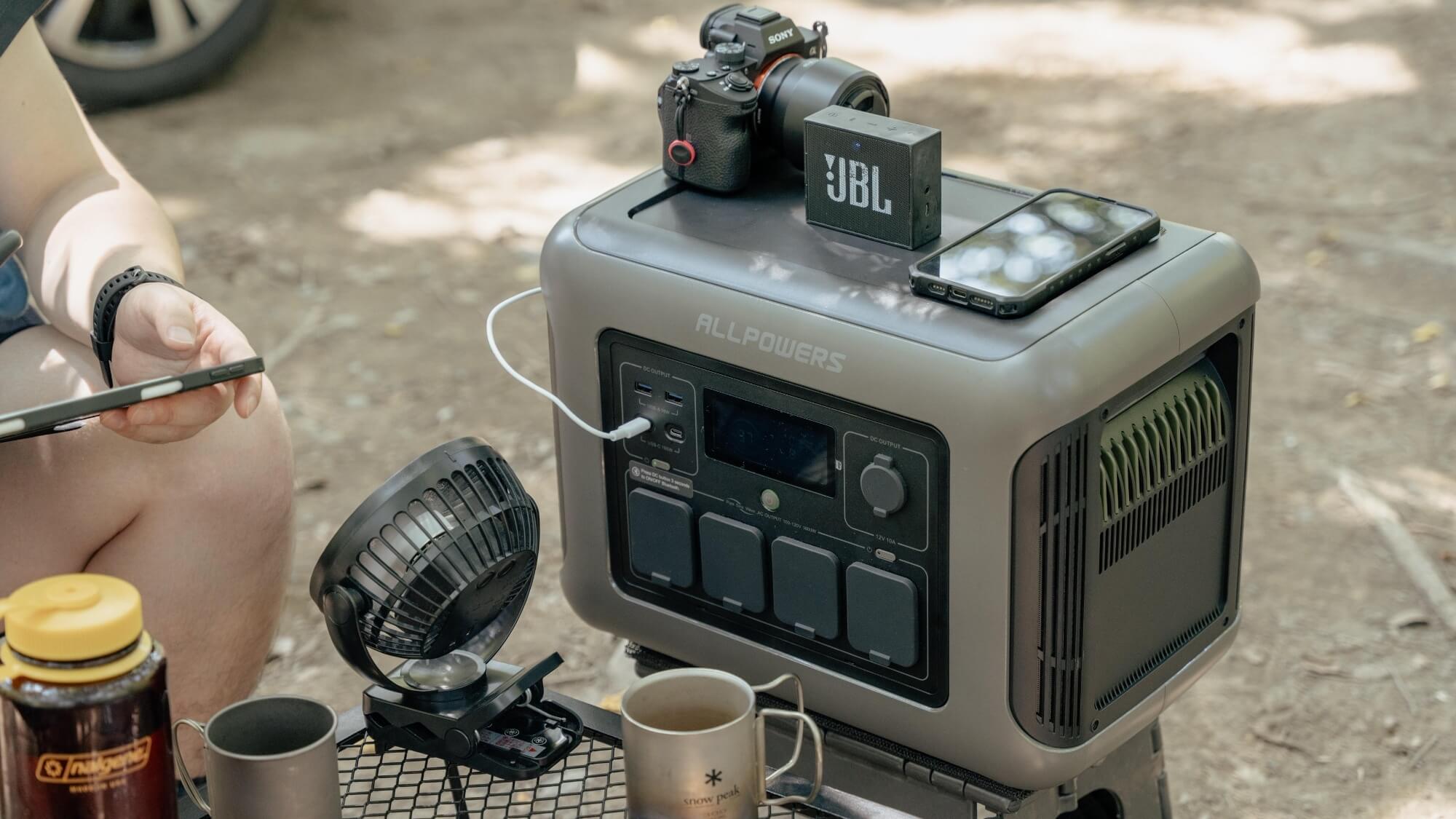 Portable Power Station Run a TV