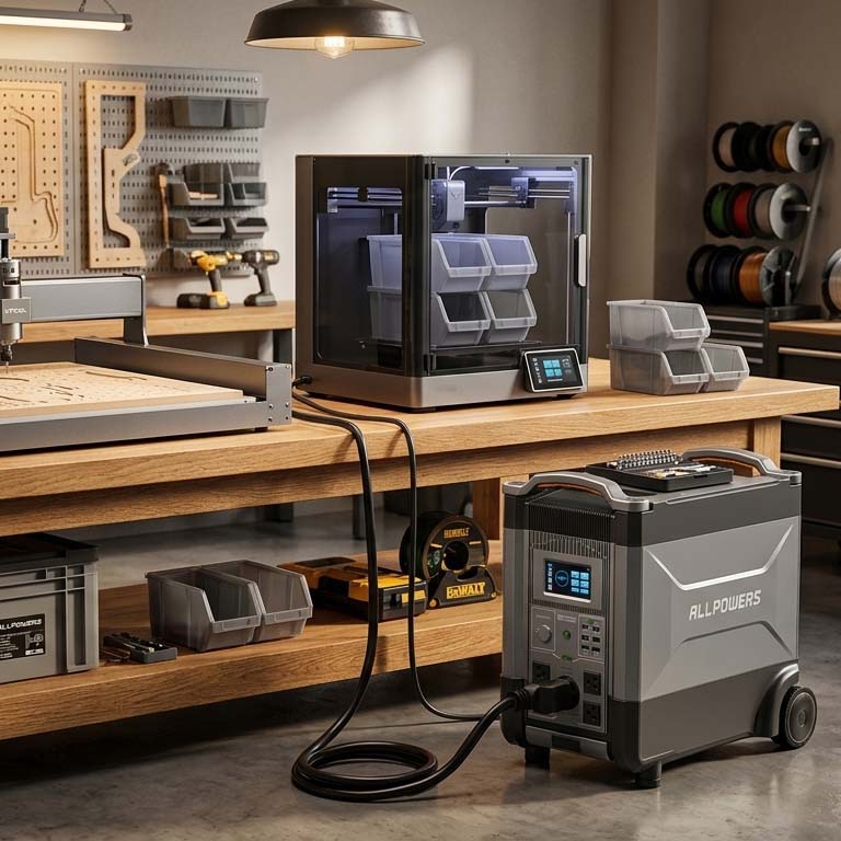 Best Portable Power Stations for Makers in the USA (2026 Guide)