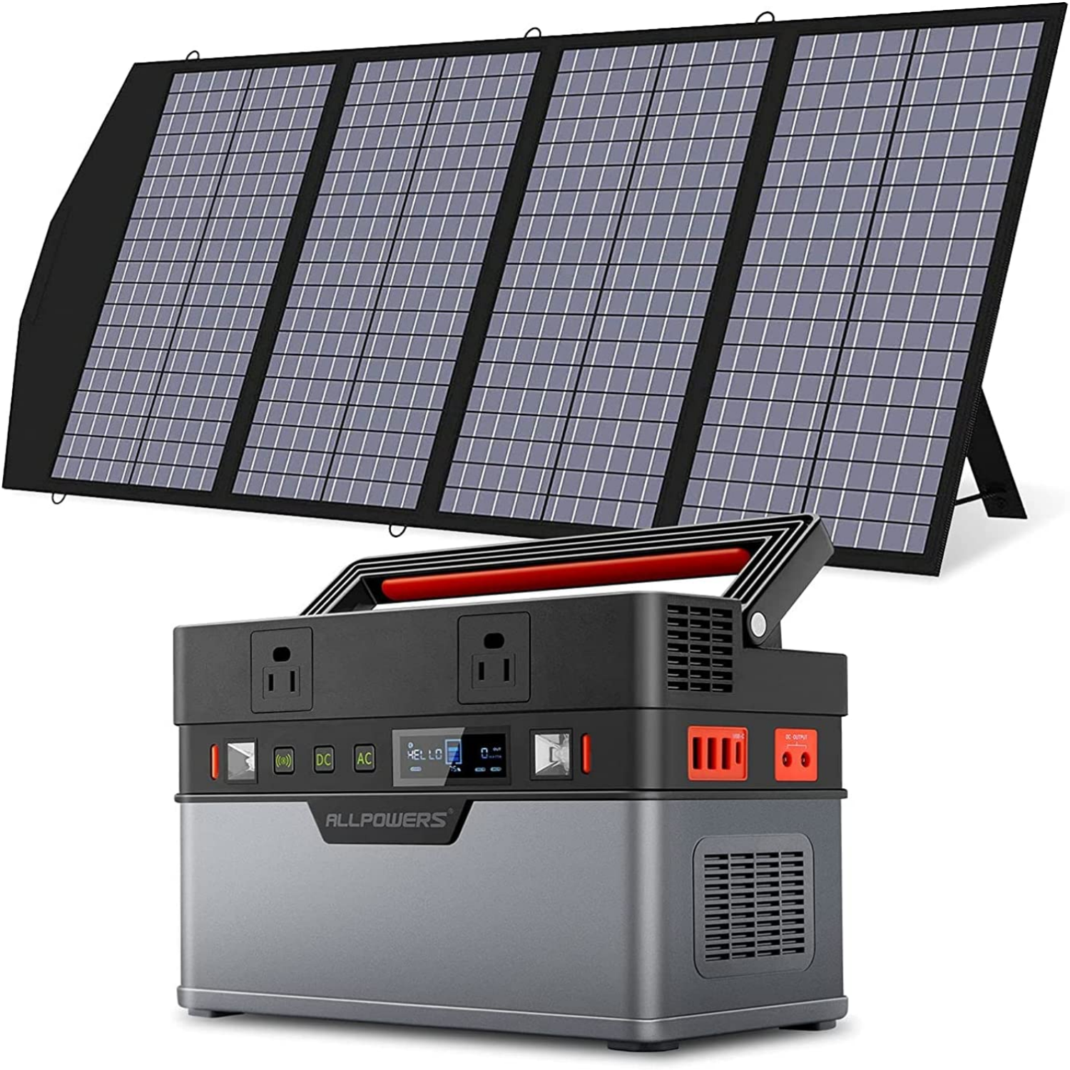 ALLPOWERS Solar Generator Kit 700W (S700 + SP029 140W Solar Panel)