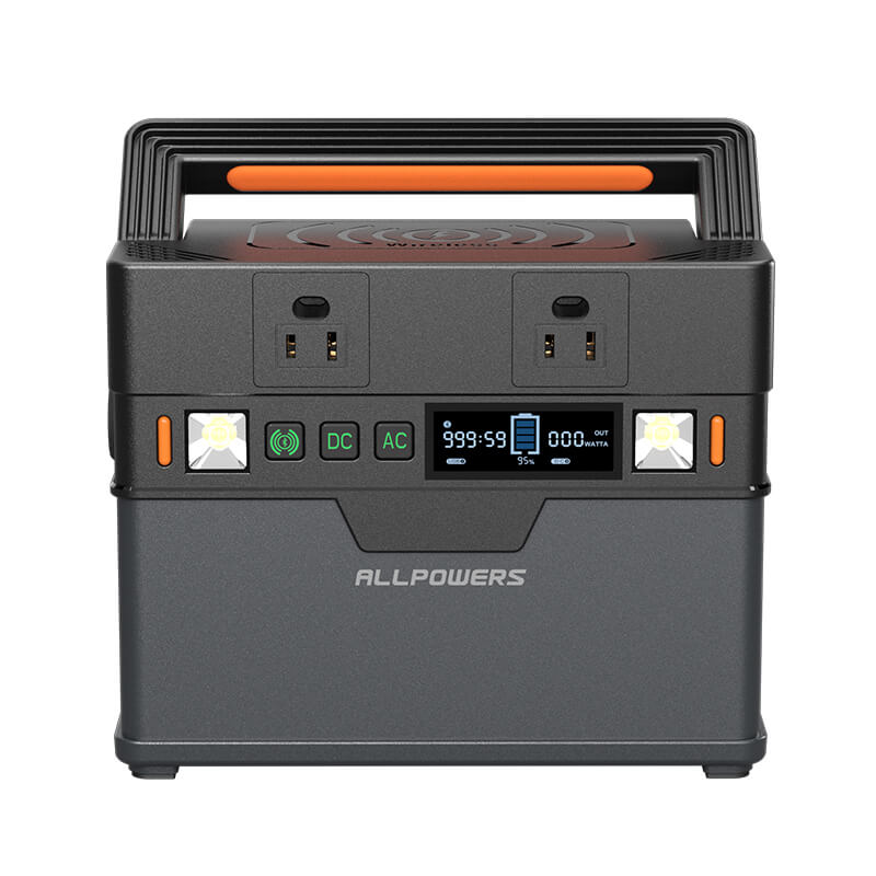 ALLPOWERS S300 Solar Generators Portable Power Station 300W 288Wh with SP012 Solar Panels