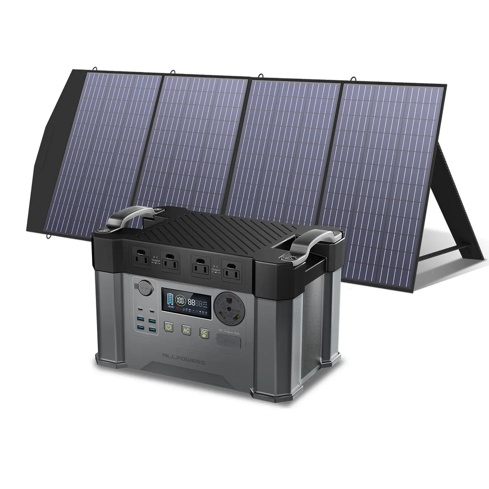 ALLPOWERS Solar Generator Kit 2400W (S2000 Pro + SP033 200W Solar Pane