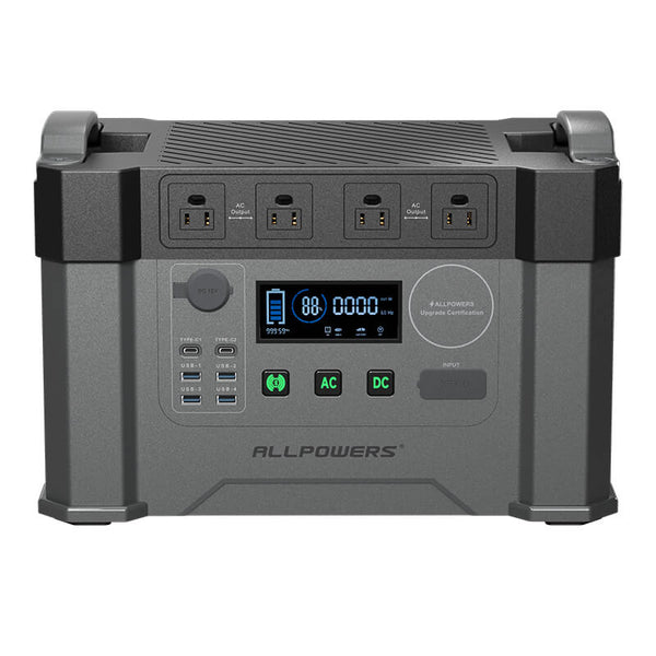 ALLPOWERS S2000 Pro Portable Power Station 2400W 1500Wh Backup Power