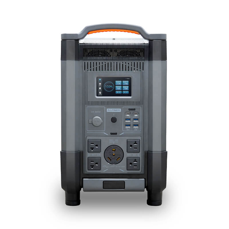ALLPOWERS Solar Generator Kit 3600W (R4000 + SP037 400W  Solar Panel)