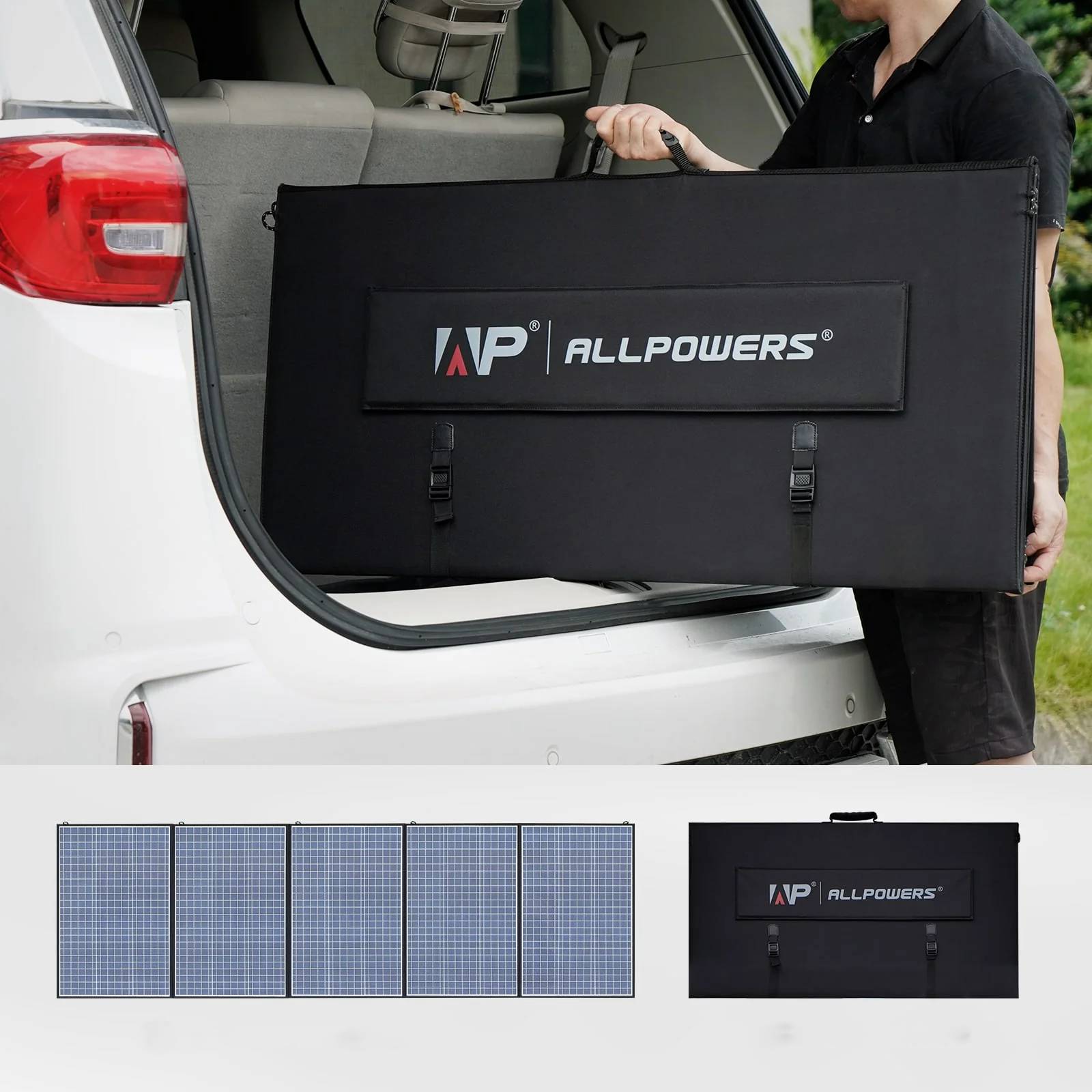 ALLPOWERS Solar Generator Kit 3600W (R4000 + SP037 400W  Solar Panel)