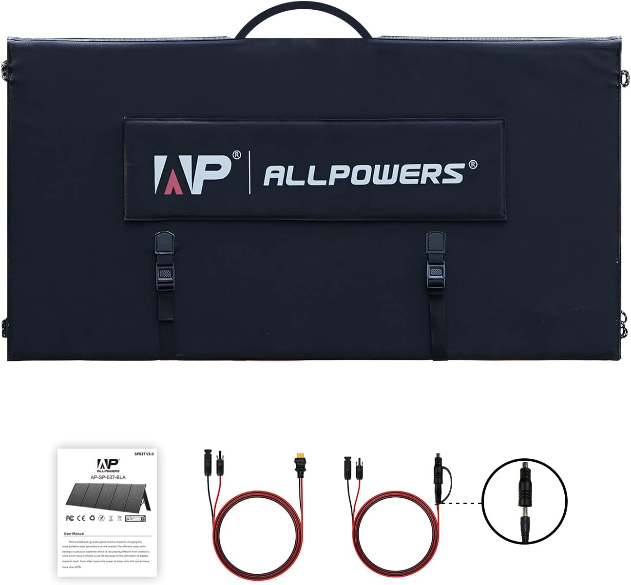 ALLPOWERS Solar Generator Kit 3600W (R4000 + SP037 400W  Solar Panel)