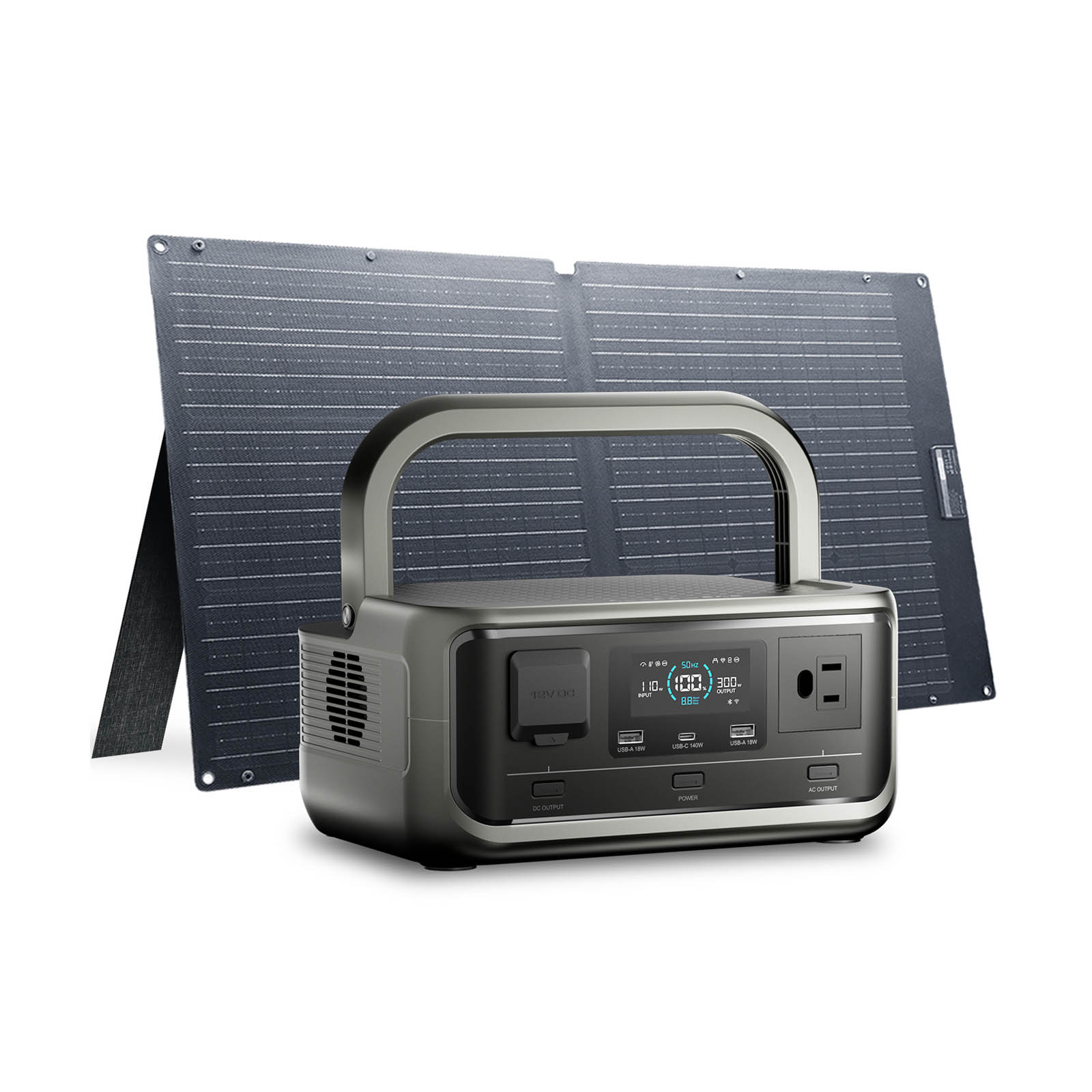 ALLPOWERS VOLIX P300 + 100W Solar Panel