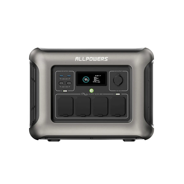 ALLPOWERS R1500 Portable Power Station 1800W 1152Wh LiFePO4 Battery