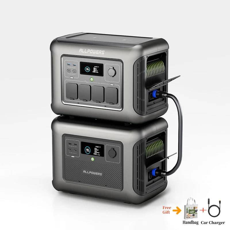 ALLPOWERS R1500 Portable Power Station 1800W 1152Wh LiFePO4 Battery