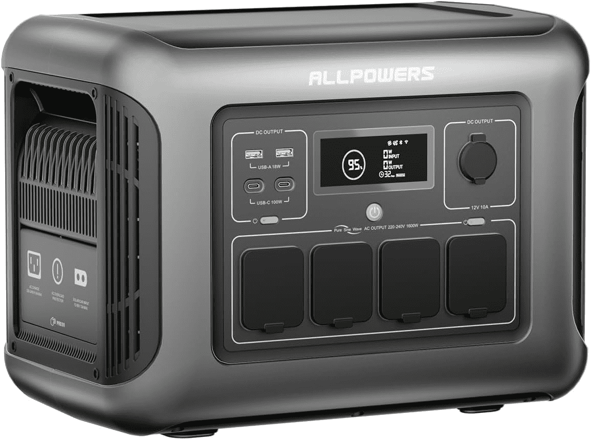 ALLPOWERS R1500 LITE Portable Power Station 1600W 1056Wh