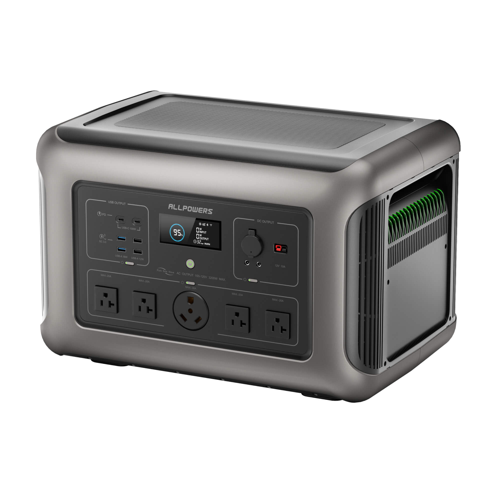 ALLPOWERS R3500 Home Backup Power Station | 3200W 3168Wh