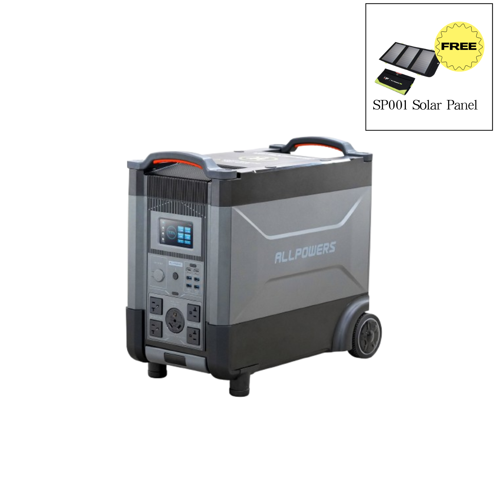 ALLPOWERS R4000 Portable Power Station 4000W 3456Wh