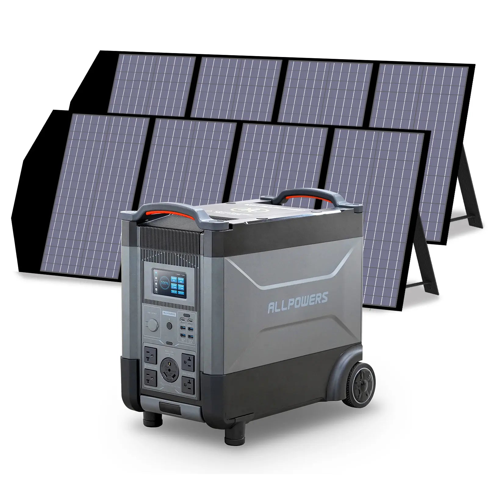 ALLPOWERS Solar Generator Kit 3600W (R4000 + SP029 140W Solar Panel)